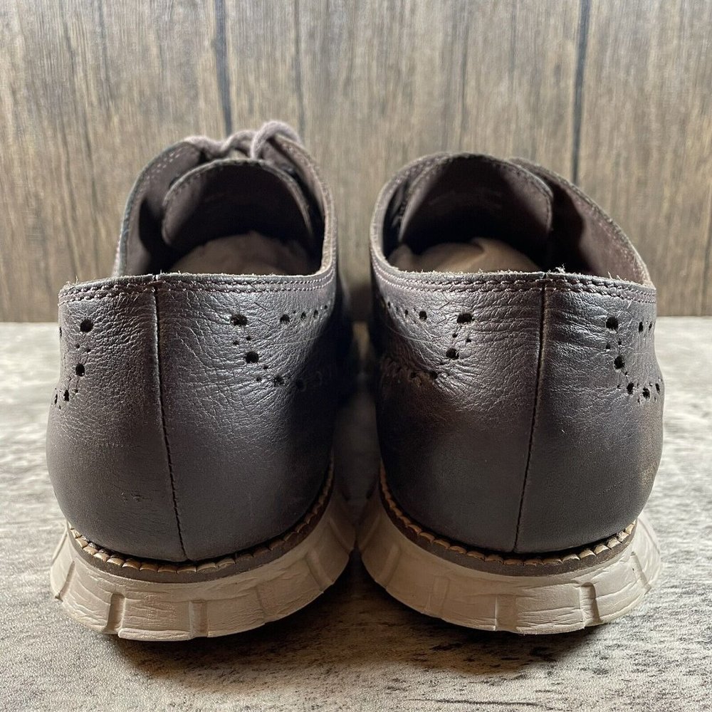 Cole Haan Zerogrand Wingtip Oxford Java C25273 Leather Mens Size 10.5 - Picture 5 of 7